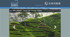 Desktop Screenshot of croquevacances.com
